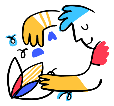 Colorful illustration showing supportive figures embracing, representing emotional support